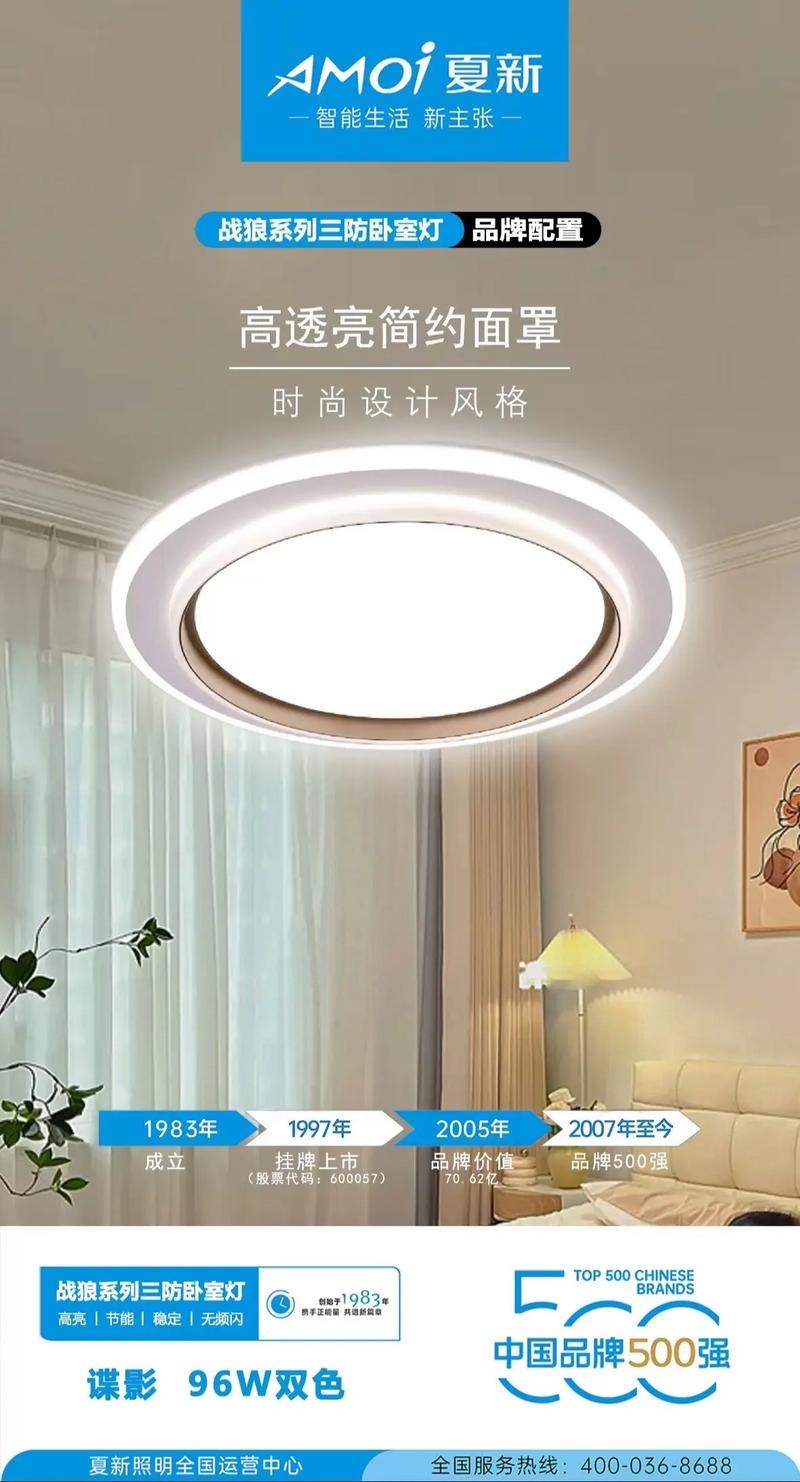 夏新照明 點(diǎn)亮生活，煥發(fā)光彩——精選燈具產(chǎn)品海報(bào)及批發(fā)服務(wù)